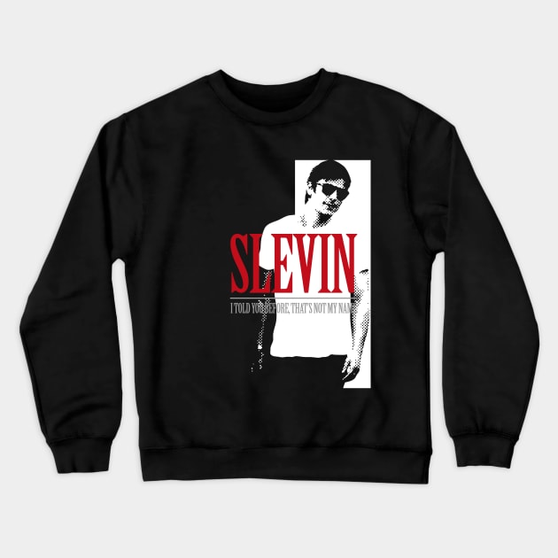 Lucky Scarface Slevin Crewneck Sweatshirt by Aguvagu